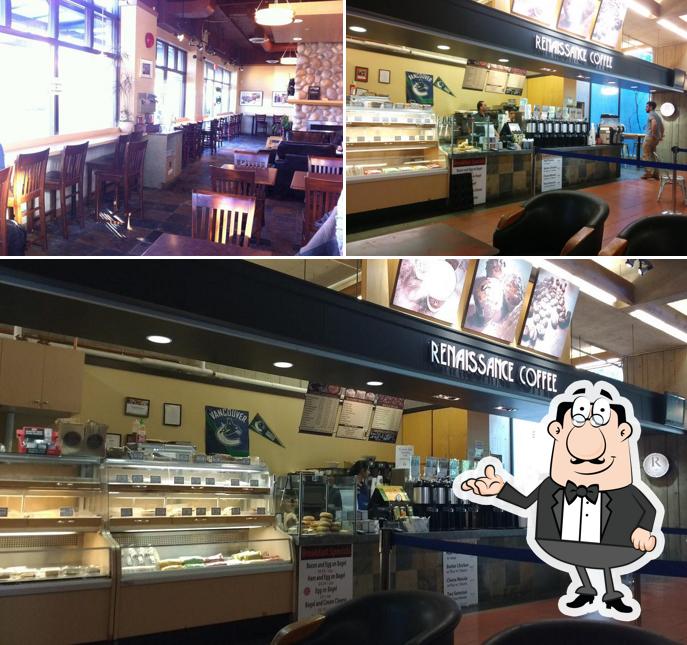 Café Renaissance Coffee, Burnaby, Simon Fraser University Carta del