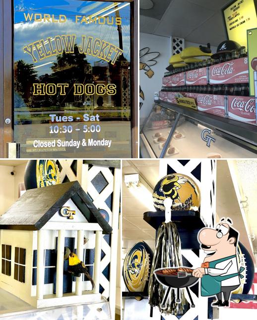 Yellow Jacket Hot Dogs in Ellenwood Restaurant menu and reviews