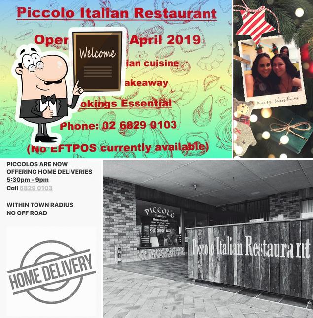 Piccolo Italian Restaurant in Lightning Ridge Restaurant menu and reviews