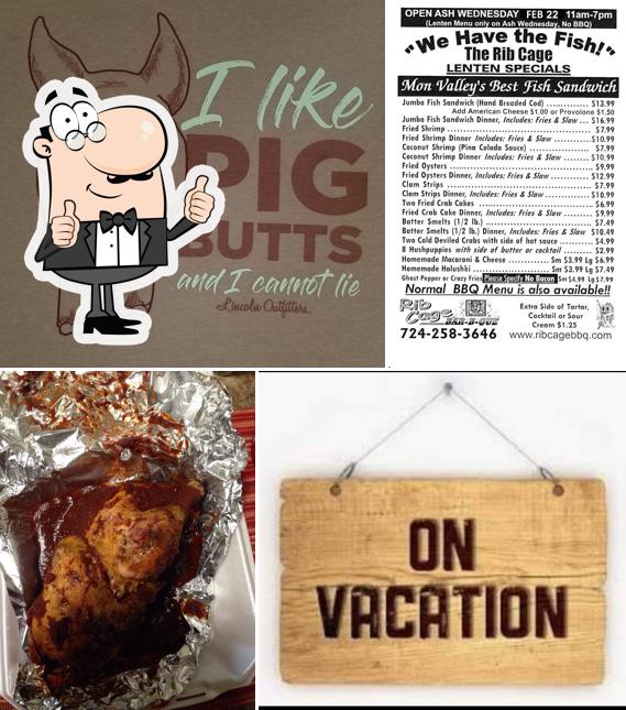 Rib Cage in Monongahela Restaurant menu and reviews