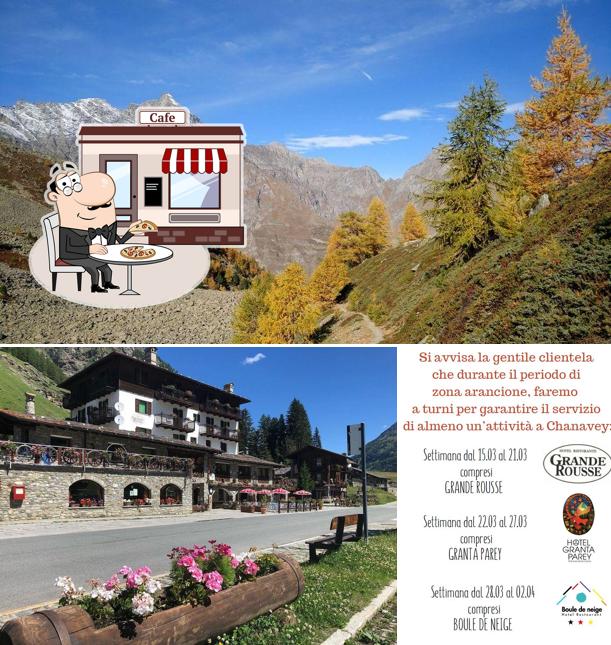 Restaurante Albergo Grande Rousse, Rhemesnotredame Opiniones del