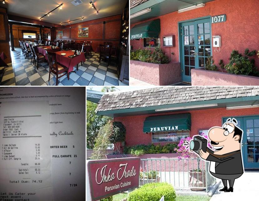 Inka Trails in Claremont Restaurant menu and reviews