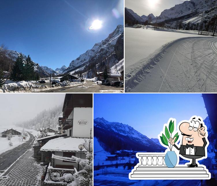 Albergo Grande Rousse ristorante, Rhemesnotredame Recensioni del