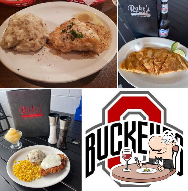 Rake's Place in Zanesville Restaurant menu and reviews