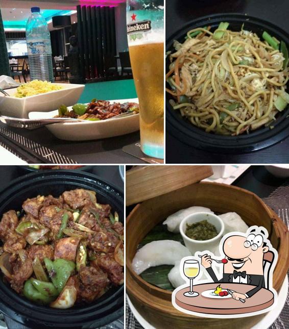 Rauchi Asian Restaurant, Dubai, Al Hessa Ramee Rose Hotel Carta del