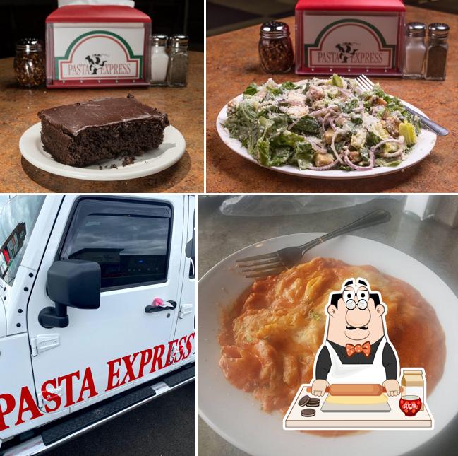 Pasta Express, 321 E Battlefield Rd in Springfield Restaurant menu