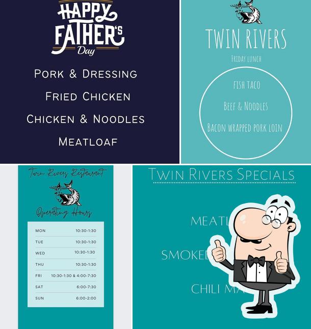 Twin Rivers Restaurant in Mount Carmel Restaurant menu and reviews