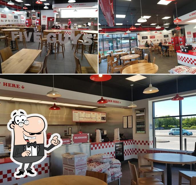 Five Guys Nottingham Showcase, Five Guys, Redfield Way in Nottingham