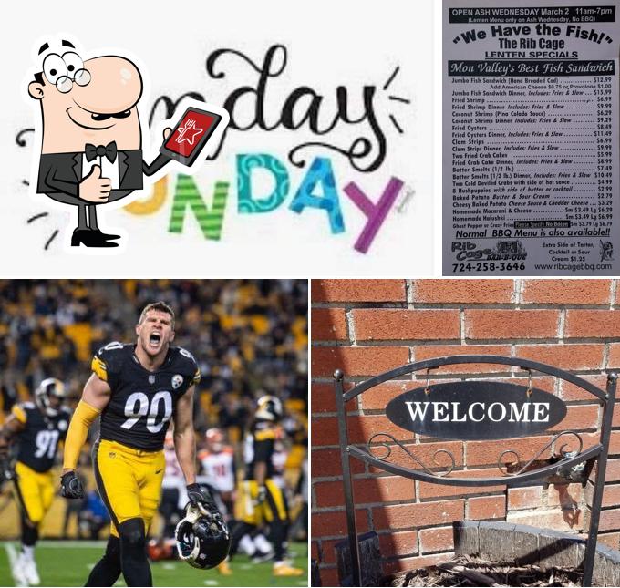 Rib Cage in Monongahela Restaurant menu and reviews