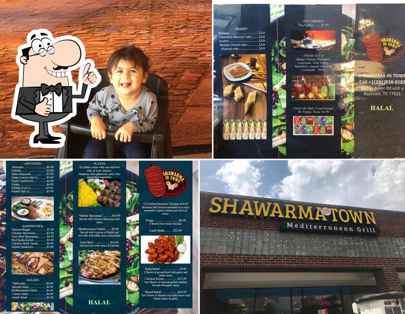 Shawarma In Town in Baytown Restaurant menu and reviews
