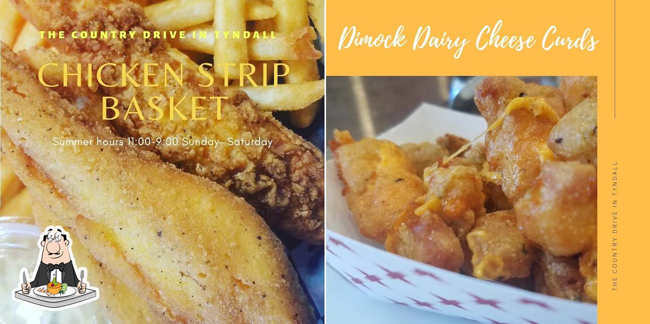 The Country Drive In in Tyndall Restaurant menu and reviews