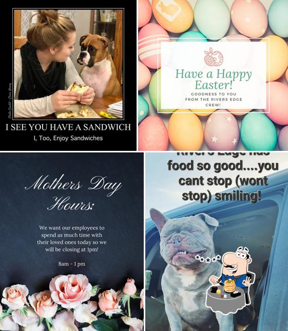 Menu of RIVERS EDGE CAFE & BREWS, Sumner reviews and ratings