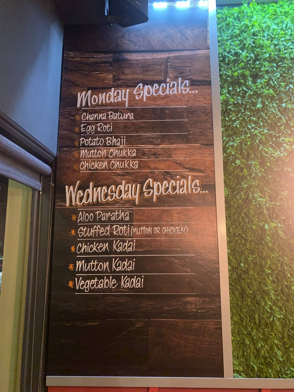 Menu at POP’DOM restaurant, Willerby, 143 Kingston Rd