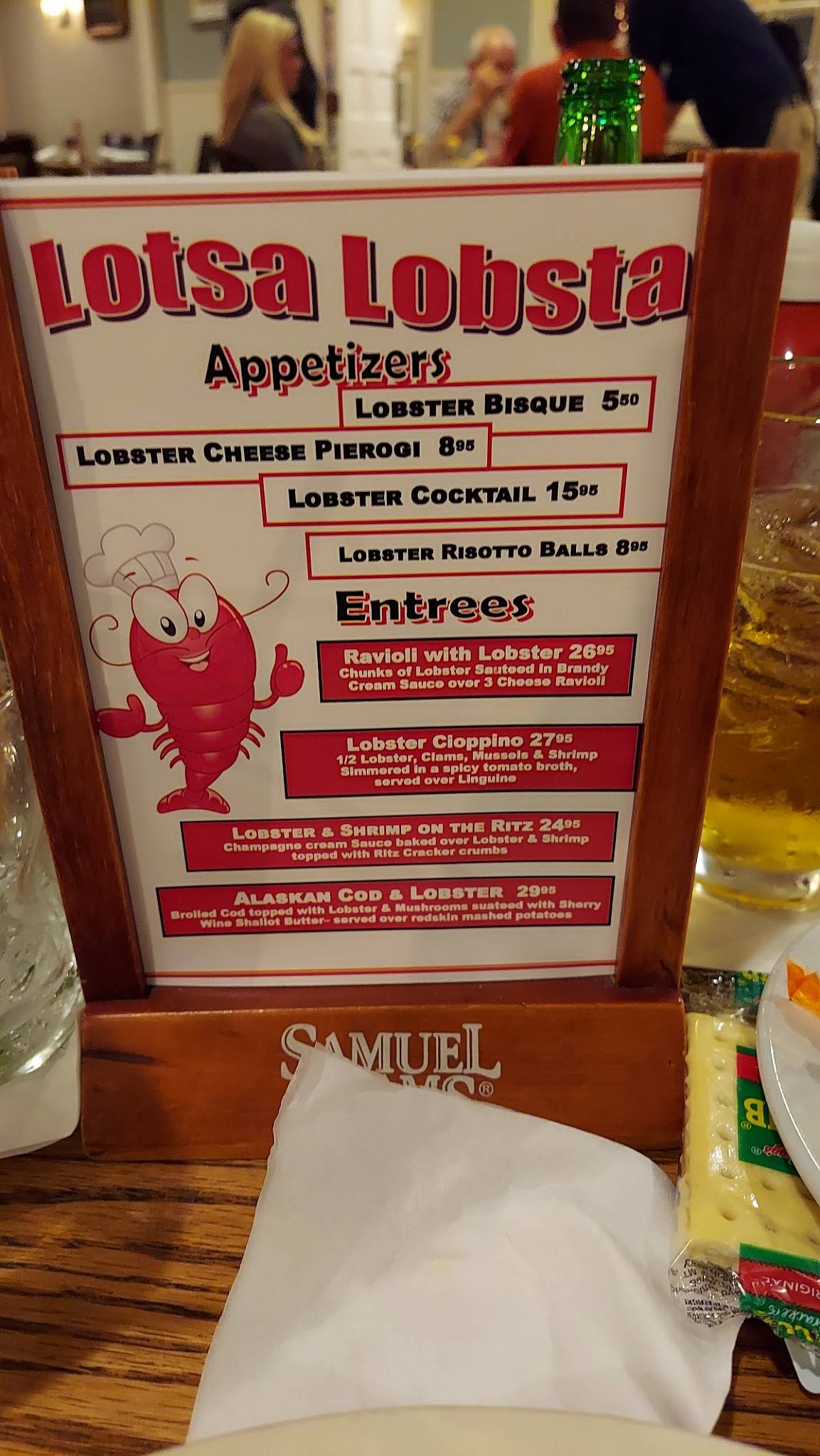 Menu at Marblehead Chowder House PA restaurant, Easton