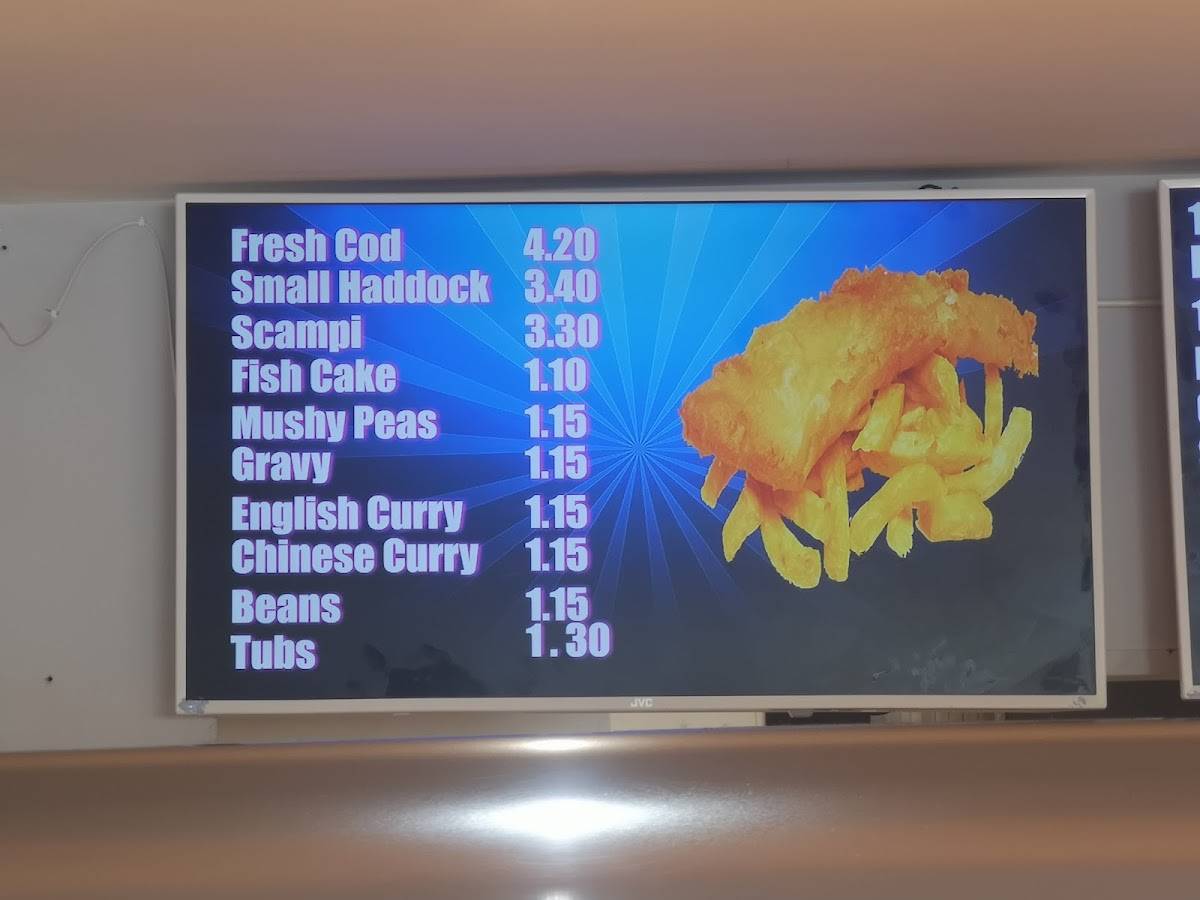 Menu at Chipmunk restaurant, St Helens, 150 Thatto Heath Rd