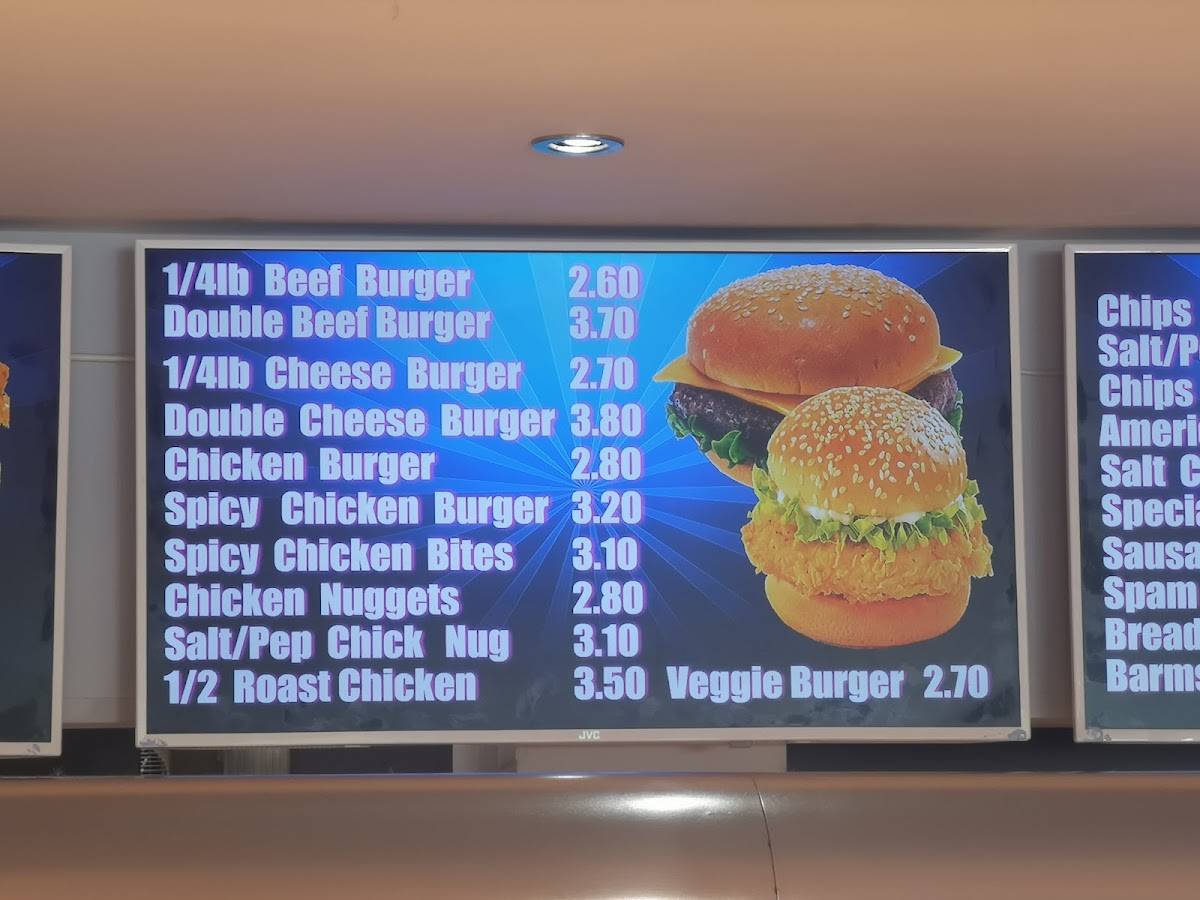 Menu at Chipmunk restaurant, St Helens, 150 Thatto Heath Rd