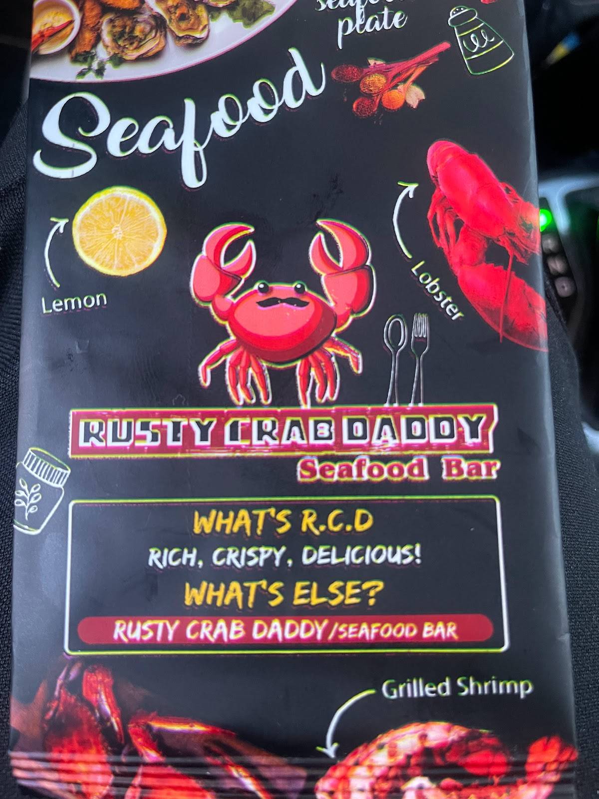 Menu at RUSTY CRAB DADDY restaurant, St.