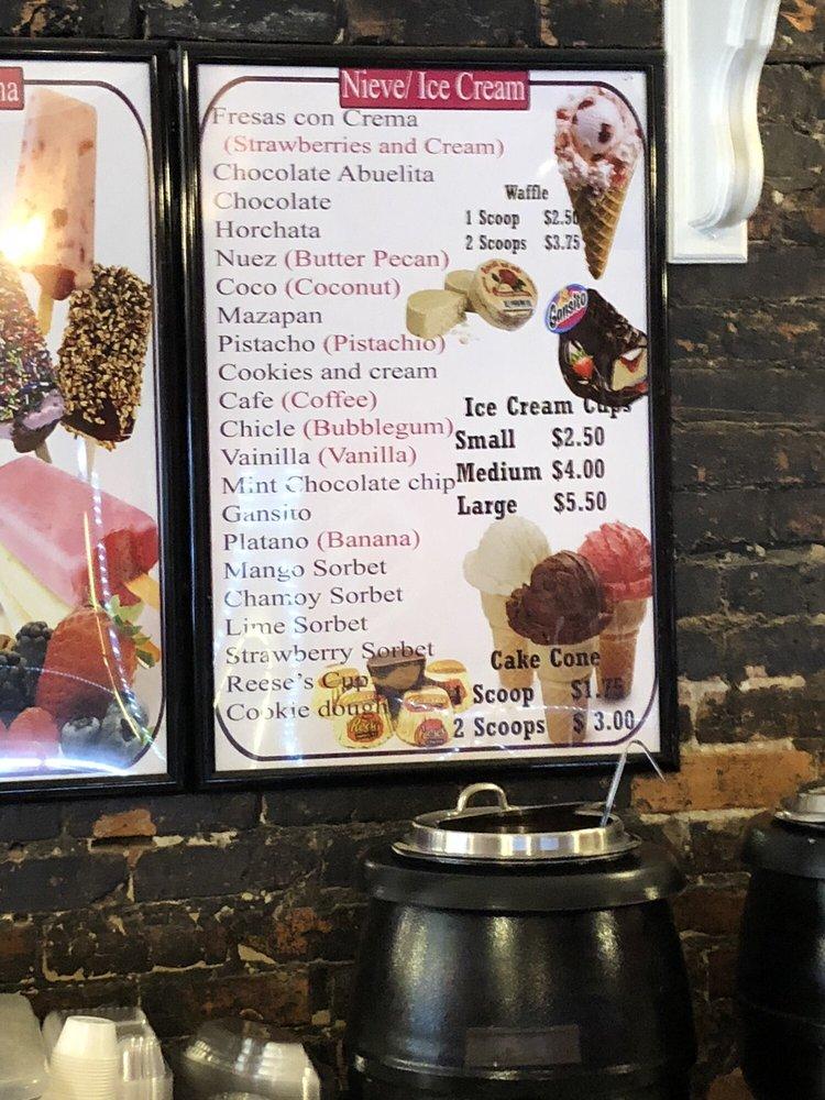 Menu at Mr. Sebas, Plant City