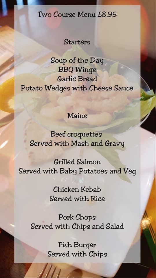 Menu at Riverside Fish & Steak House steakhouse, Erith