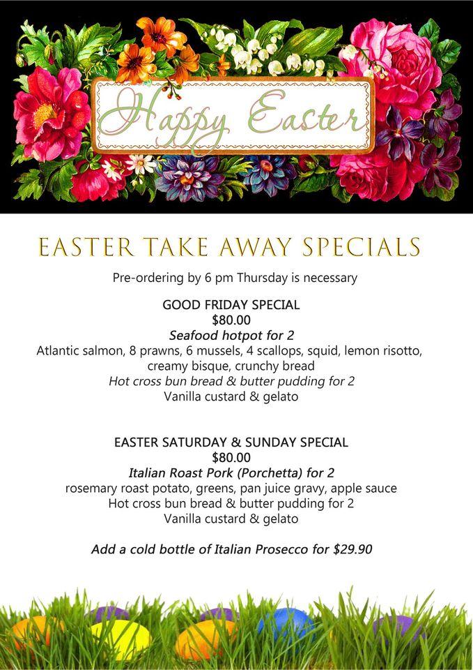 Menu at Rocksalt Italian restaurant, Jannali