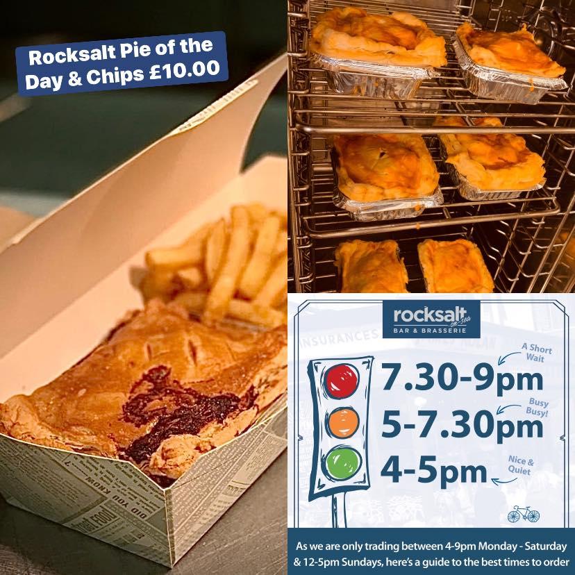 Menu at Rocksalt On Sea pub & bar, Bexhill