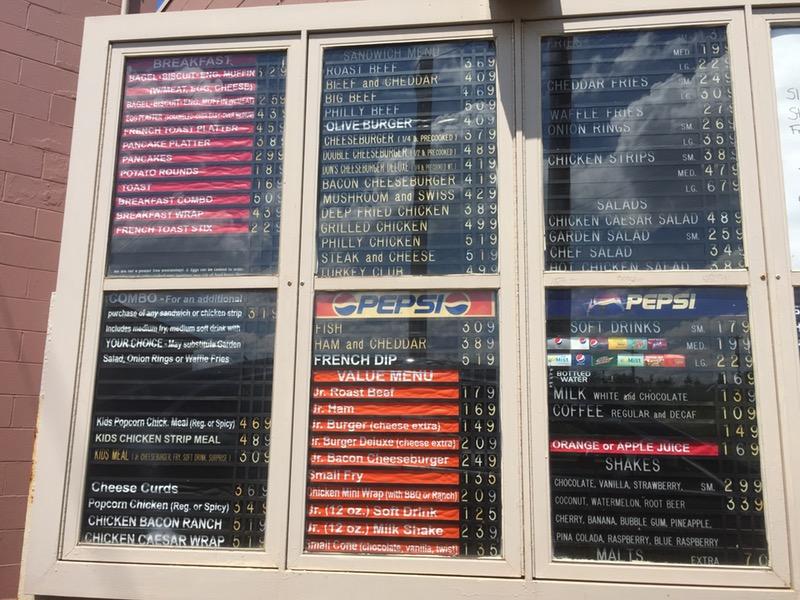 Menu at BeefARoo Restaurant, Negaunee