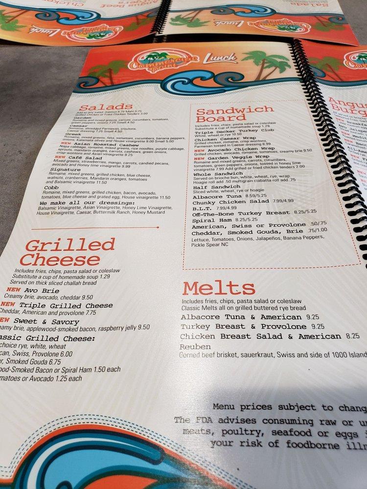 Menu at Commercial Point Cafe, Fort Lauderdale, W Commercial Blvd 29