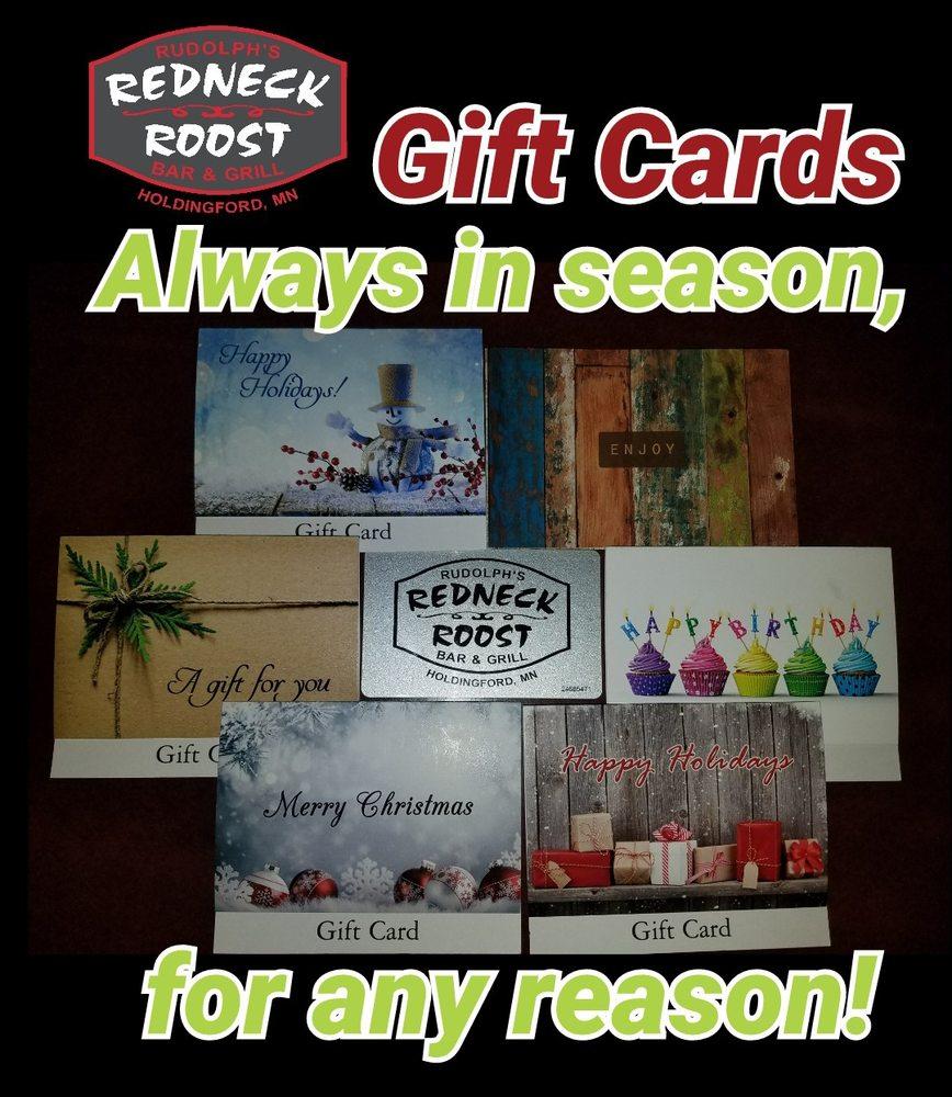 Rudolph's Redneck Roost in Holdingford Restaurant menu and reviews