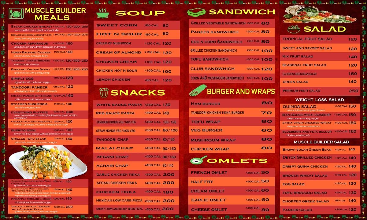 Menu at Six Pack Kitchen, Gurugram, House no. 362