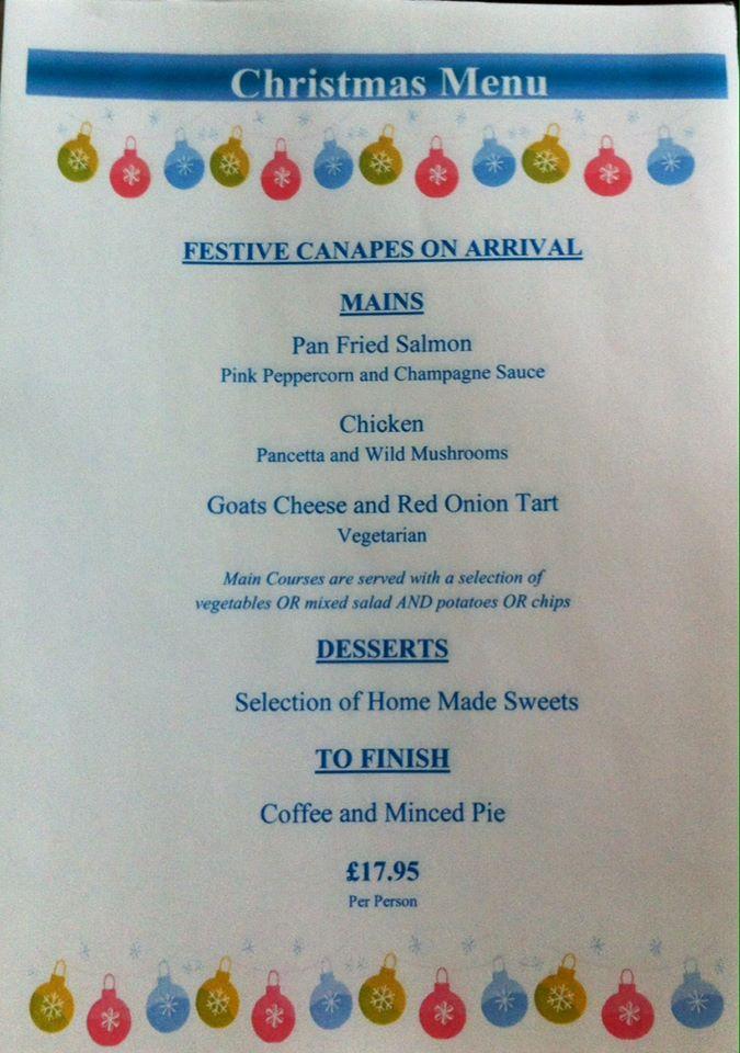 Menu at Sea Kitchen restaurant, Looe