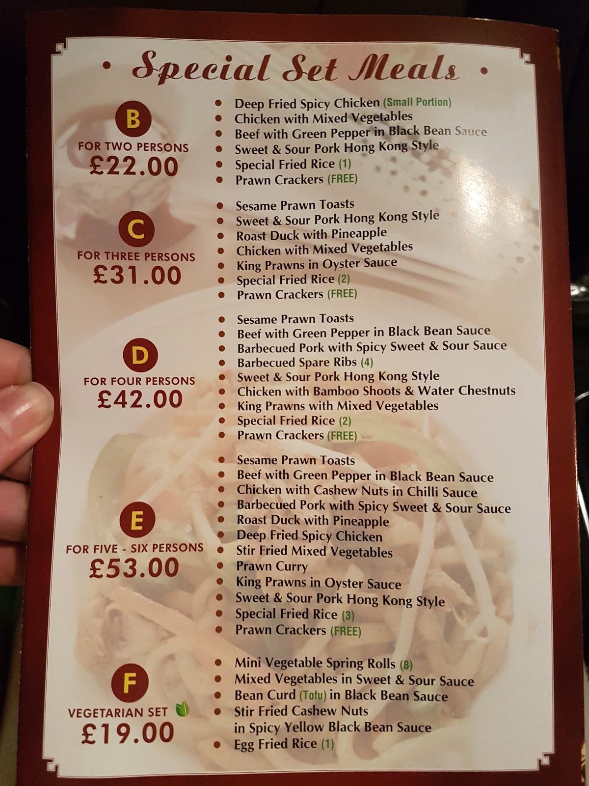 Menu at Winners fast food, Cambridge, 15 Church St