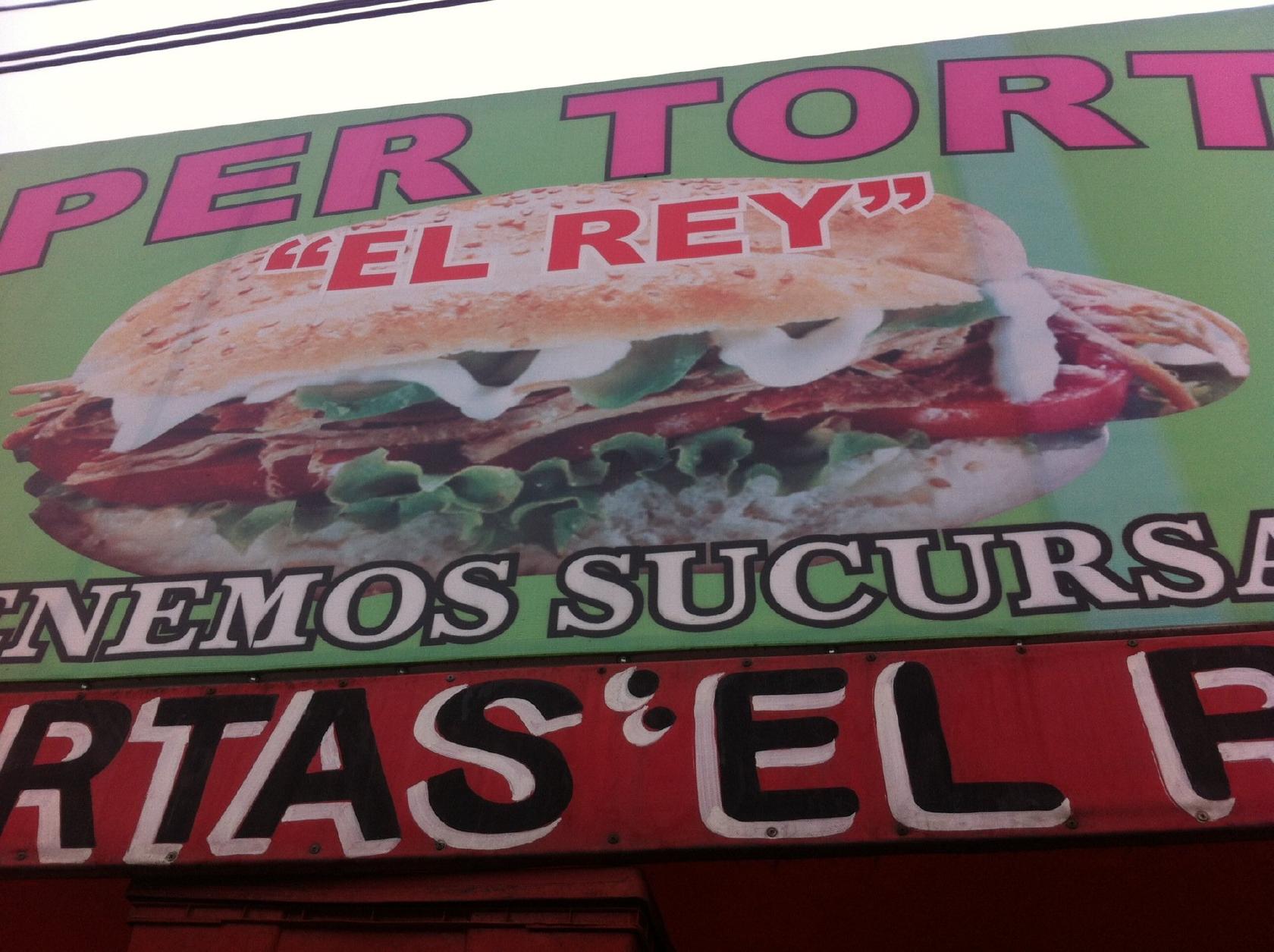 SUPER TORTAS "EL REY" restaurant, Pachuca Restaurant reviews