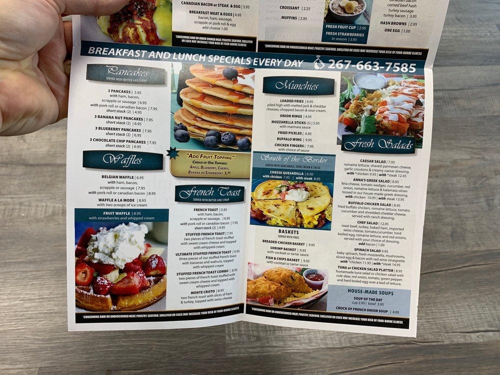 Menu at Ralph’s Corner Diner restaurant, Lansdale