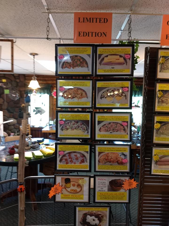 Menu at Rocks For Fun Cafe, Tigerton