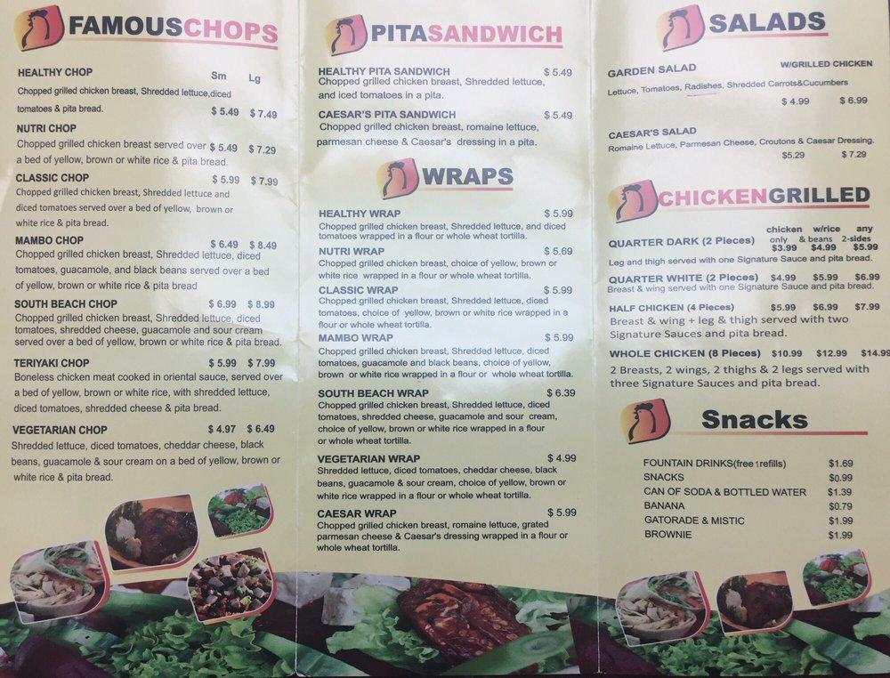 Menu at Kitchen Grill restaurant, Homestead