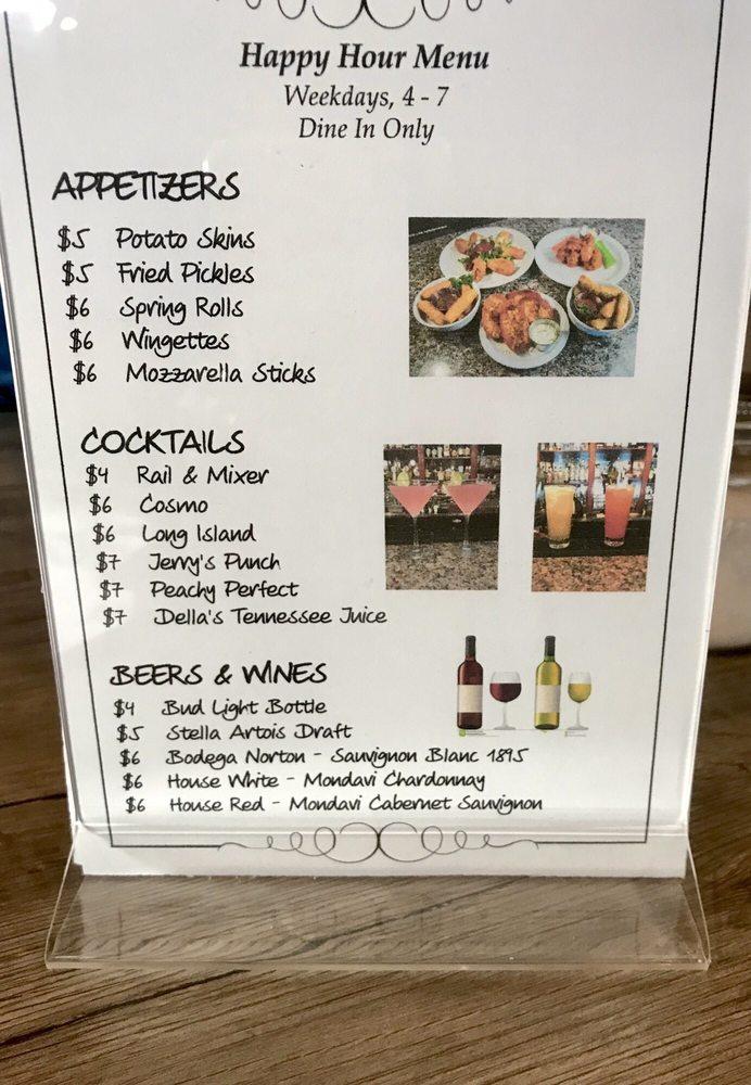 Menu at Della J's Delectables BBQ, Springfield