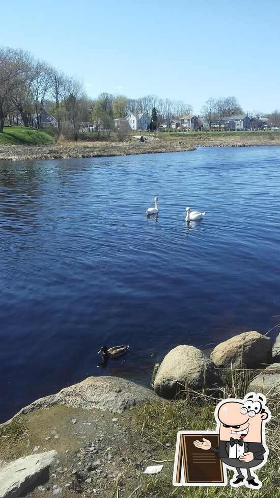 Menu at River's End restaurant,