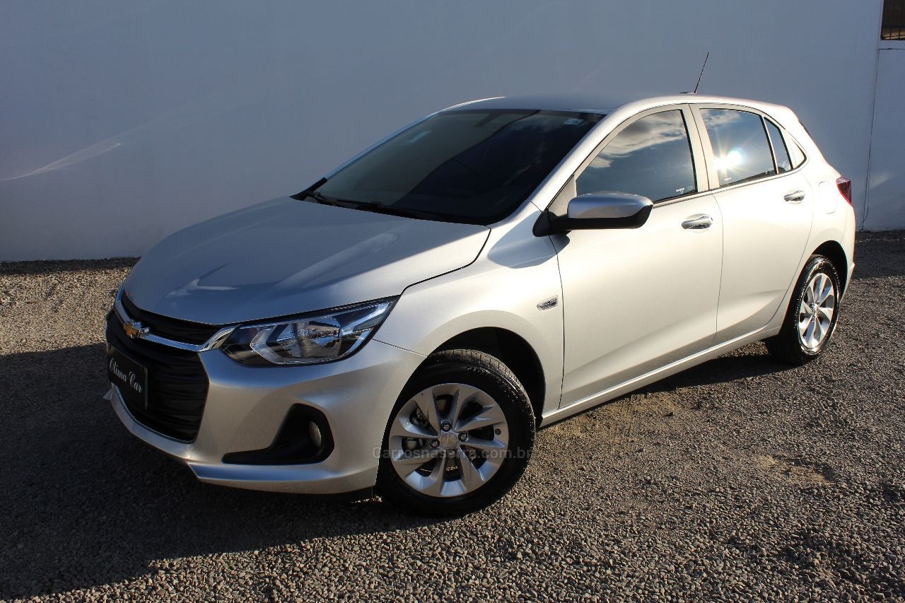 CHEVROLET ONIX 2020/2020 Prata R 59.900,00 Ótima Car
