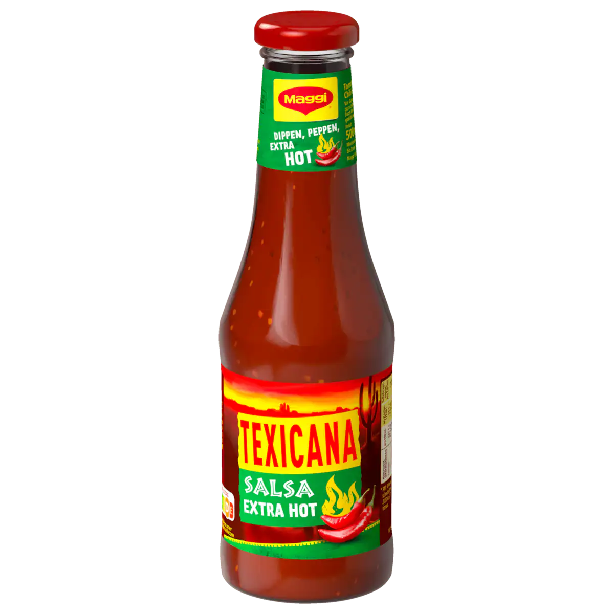 Maggi Internationale Würzsauce Texicana Salsa Extra Hot 500ml bei REWE
