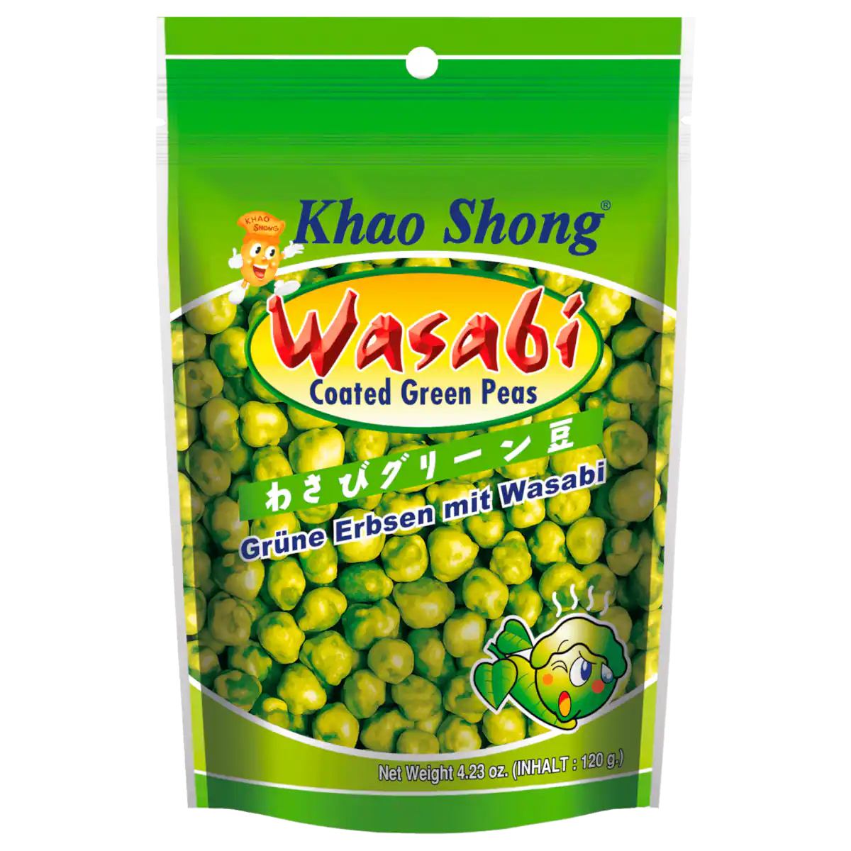 Khao Shong Grüne Erbsen mit Wasabi 120g bei REWE online bestellen!
