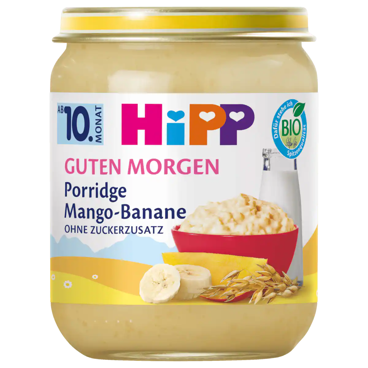 Hipp Bio Frühstücks Porridge MangoBananeHaferbrei 160g bei REWE