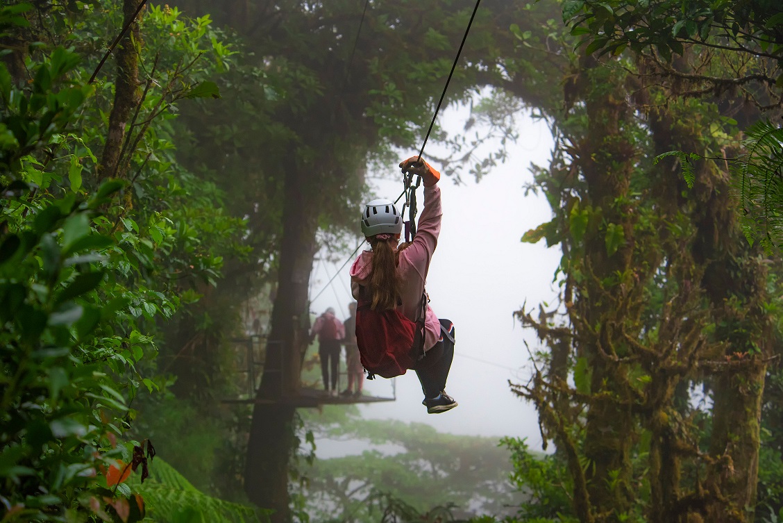 Canopy Tour w/ Tarzan Swing in Monteverde inMonteverde Reservations