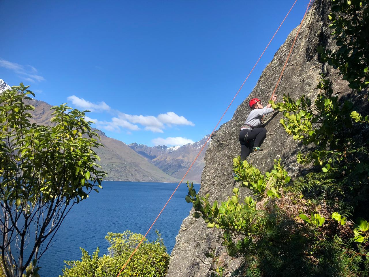 Full Day, Intro to Outdoor Rock Climbing Queenstown Basecamp