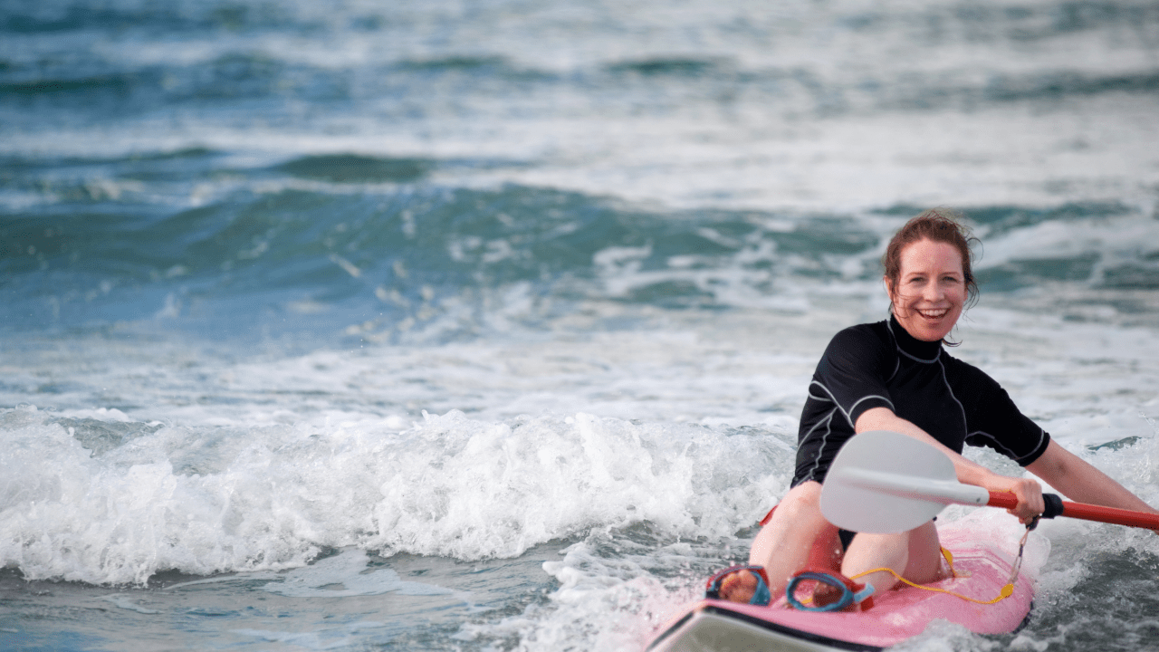 Surf Ski Lesson Bay Island Water Sports