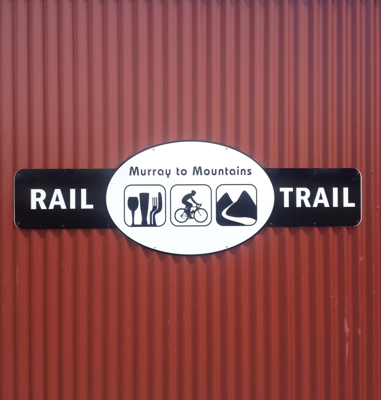 murray to mountains Rail Trail cycle hire transfers tours Bright