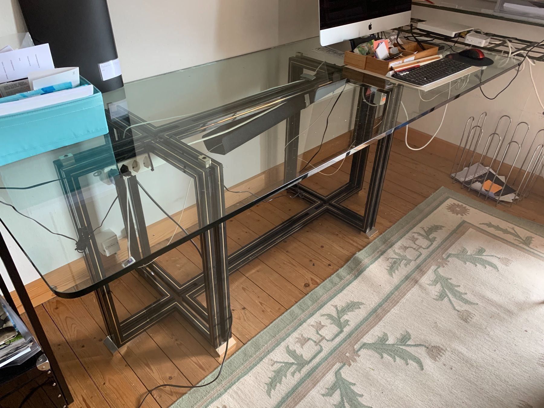 Tisch mit Glasplatte Kaufen auf Ricardo