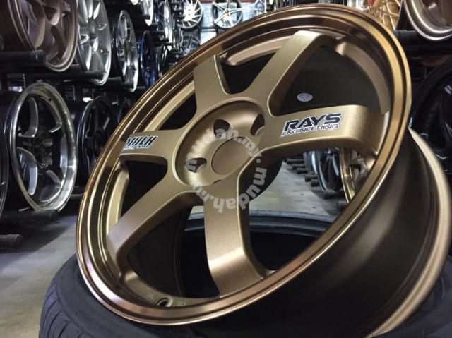 Sport Rim Volk Rays Te37 Siap tyre 18x8.5j Car