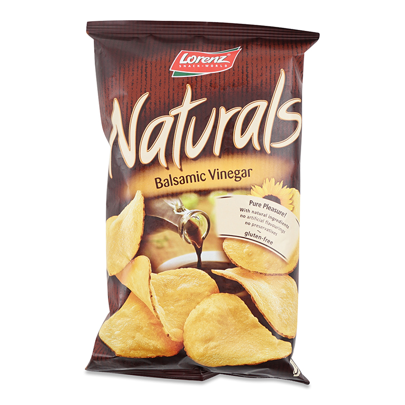 Lorenz Natural Potato Chip Balsamic Vinegar, 100g