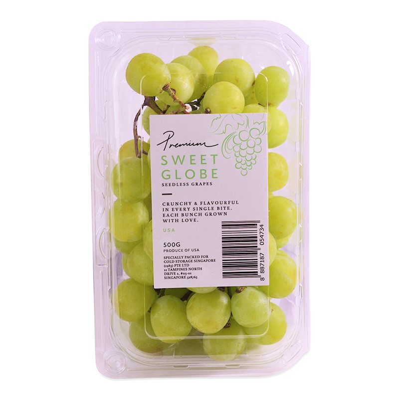 Premium Green Seedless Grape Usa 500G