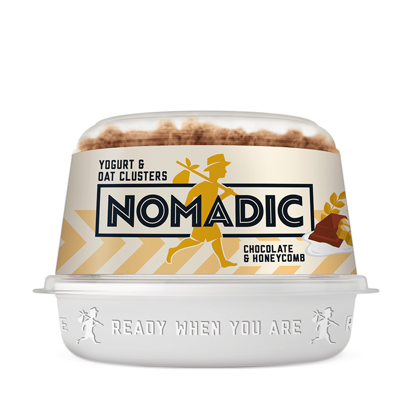 Nomadic Yoghurt Oat Clusters Chocolate 169G